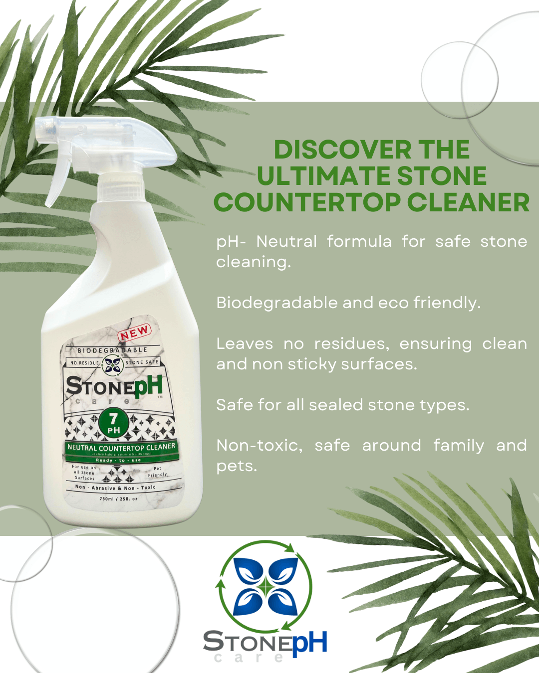 StonePH pH-Neutral Countertop Cleaner