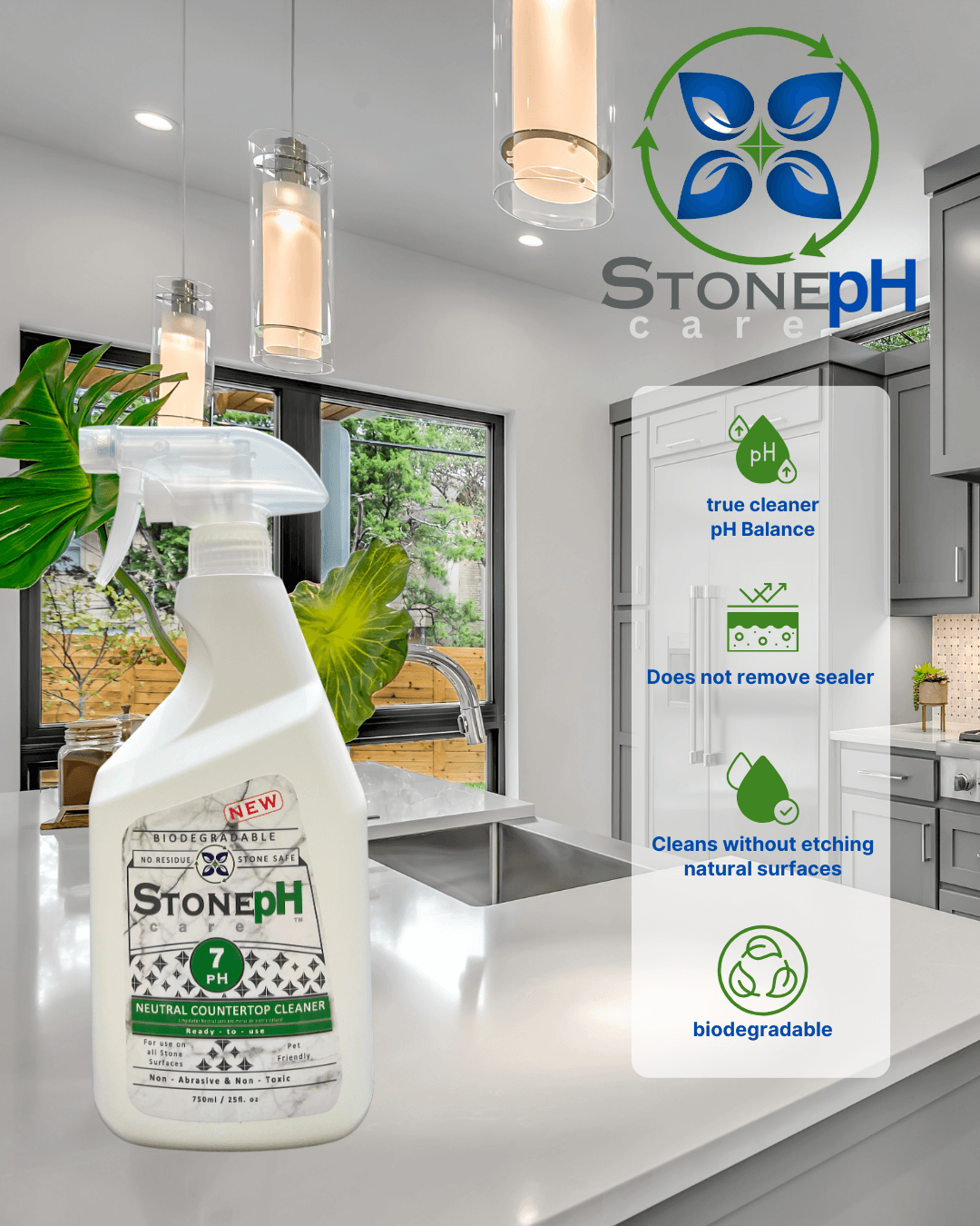 StonePH pH-Neutral Countertop Cleaner